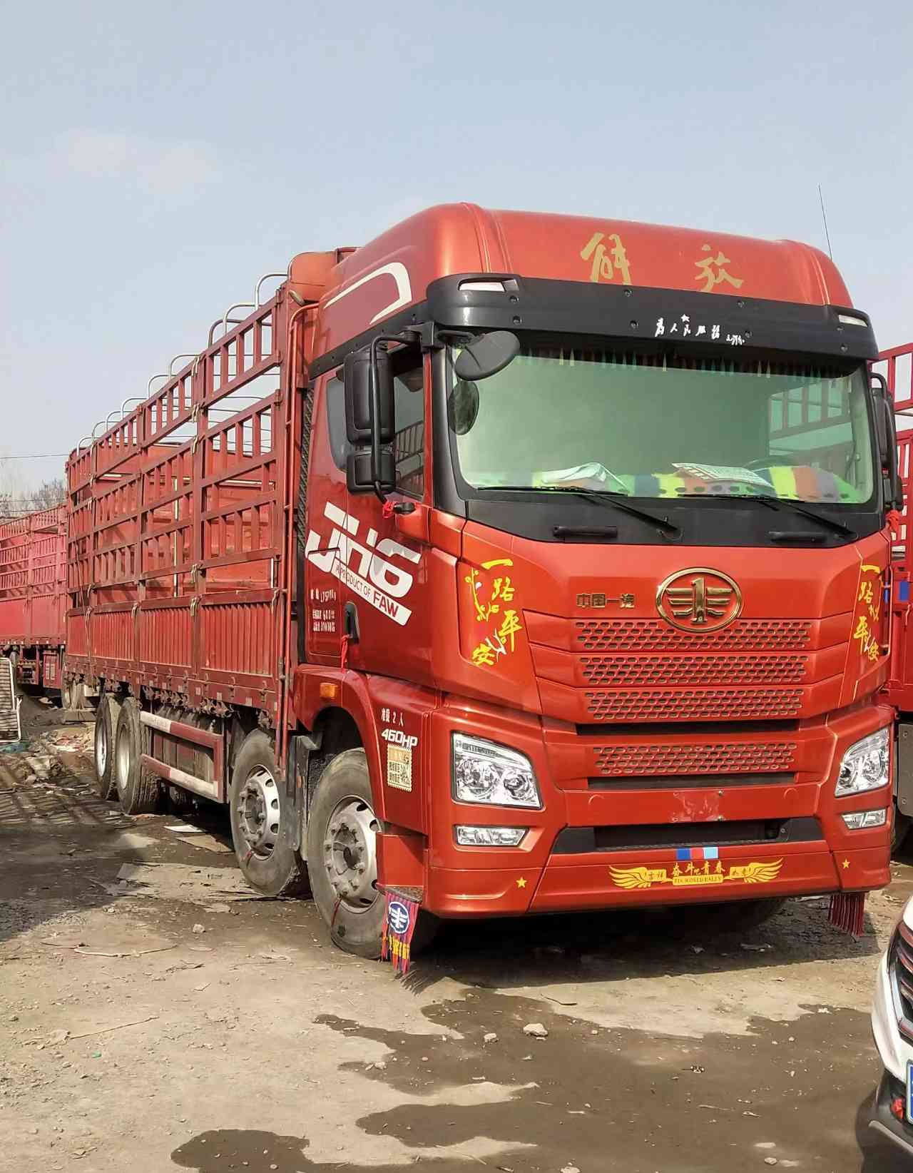 二手牽引掛車(chē)高欄