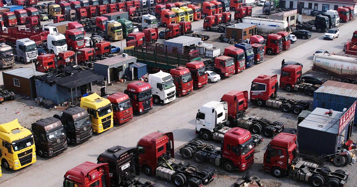 二手貨車市場實景